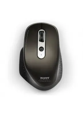 Port miš OFFICE EXE punjivi WL+BT, USB-A/C, crni