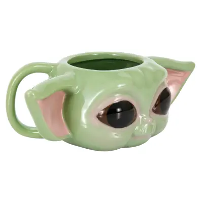 Porcelanska šalica Mandalorian Child Grogu Baby Yoda – službeno licencirani Star Wars proizvod, 300 ml