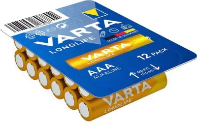 Baterije Varta Longlife AAA LR03 BOX12*