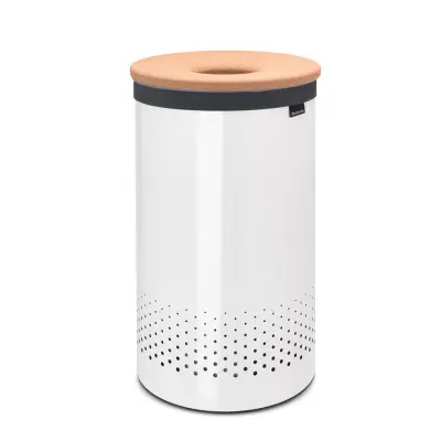 Brabantia okrugla košara za rublje 60 l, bijela