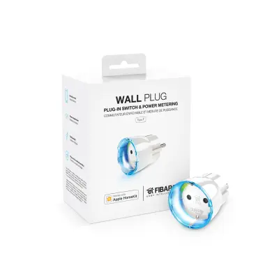FIBARO HomeKit zidanska utičnica, zidanska utičnica FGBWHWPF-102