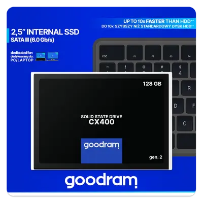 SSD disk 128 GB CX400 SATAIII 3D TLC 2,5€ł