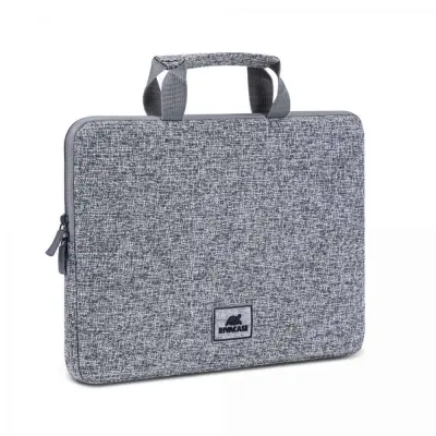 Torba RivaCase 13.3" Anvik 7913 Light Grey laptop sleeve with handles