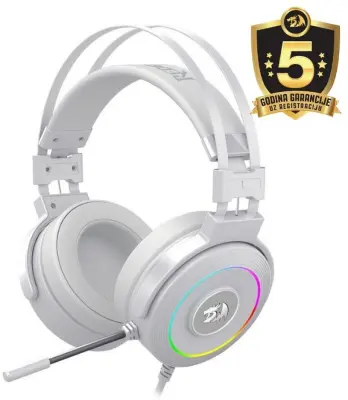 Slušalice REDRAGON LAMIA 2 H320 RGB WITH STAND - WHITE
