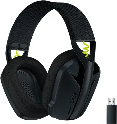 Slušalice Logitech G435, gaming, bežične, crne