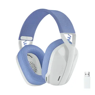 Slušalice Logitech G435, gaming, bežične, bijelo-plave