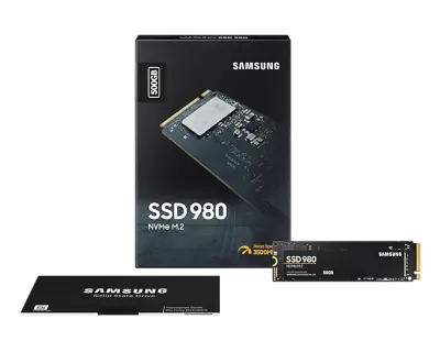 SSD Samsung 500GB 980 M.2 NVMe PCIe 3.0 x4 MZ-V8V500BW