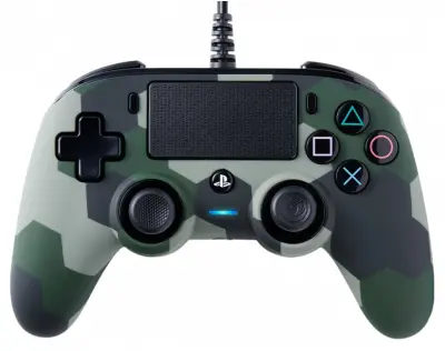 Bigben Wired Nacon Controller PS4 3m kabel (PC compatible) Cammo Green