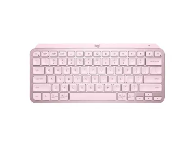 Tipkovnica Logitech MX Keys Mini, bežična, roza