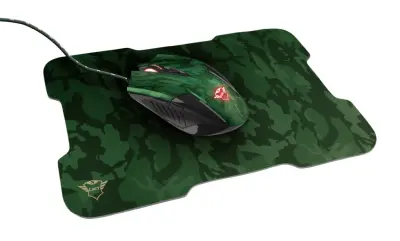 TRUST GAMING MIŠ I PODLOGA RIXA MASKIRNO ZELENA GXT781