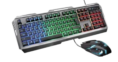 TRUST GAMING TIPKOVNICA S MIŠEM US TURAL GXT845