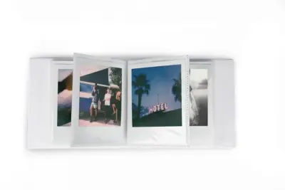 Foto album POLAROID White Small, bijeli fotoalbum, mali format