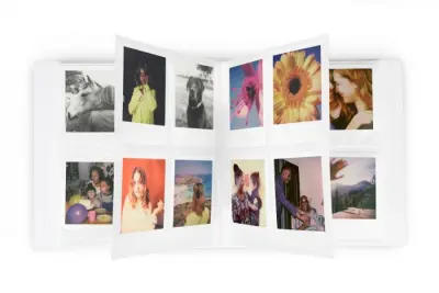 Foto album POLAROID White Large, bijeli fotoalbum, veliki format