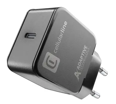 CELLULARLINE KUĆNI PUNJAČ USB-C 15W BLACK