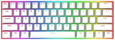 Tipkovnica REDRAGON DRAGONBORN K630 RGB WHITE BROWN SWITCH