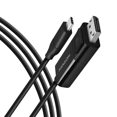Axagon USB-C na DisplayPort 4K/60Hz kabel, 1,8 m