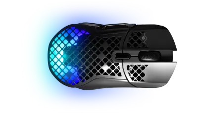 SteelSeries Aerox 5 bežični gaming miš, crni