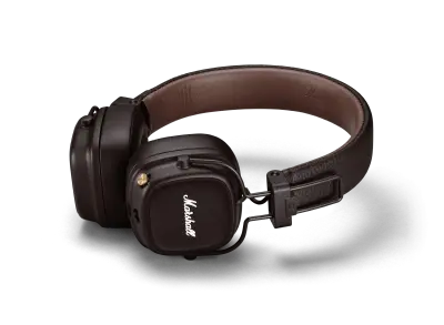 Slušalice bluetooth Marshall Major IV smeđa