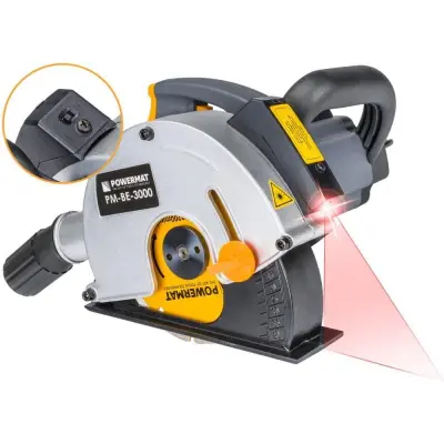Rezač za zidne utore od 3000 W sa laserom od 150 mm