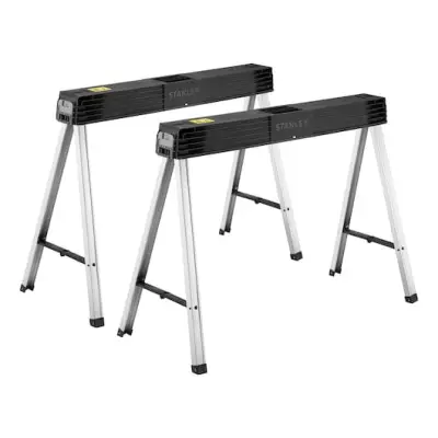 Stanley Foldable Sawhorse Set of 2