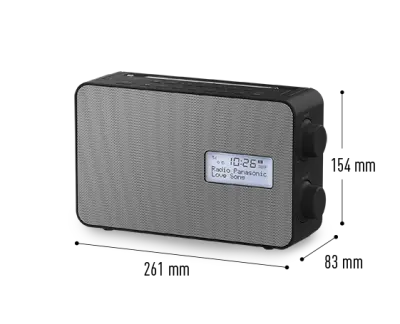 PANASONIC RF-D30BTEG-K prijenosni radio