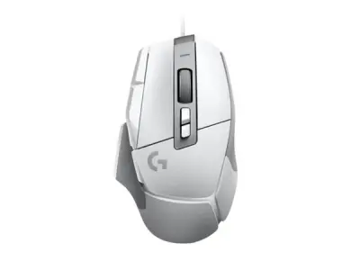 Miš LOGITECH G502 X, žičani, bijeli