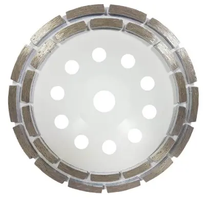Dvoredni dijamantni brusni disk 180 mm