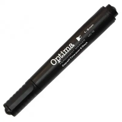Crni trajni marker za označavanje 6 mm