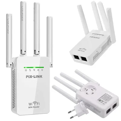 Bežični 2,4 GHz WIFI repetitor usmjerivač pojačivač signala 300Mb/s WPS