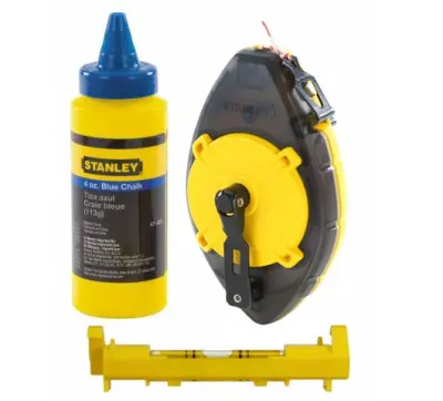 Stanley Powerwinder 30 m chalk line kit