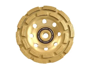 Dijamantna ploča za brušenje betona 125 mm dvoredna M14