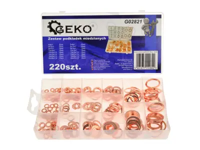 Set bakrenih podloški 220 kom