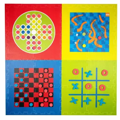 100-dijelni set puzzle kockica pjenasto igralište 1,44m2