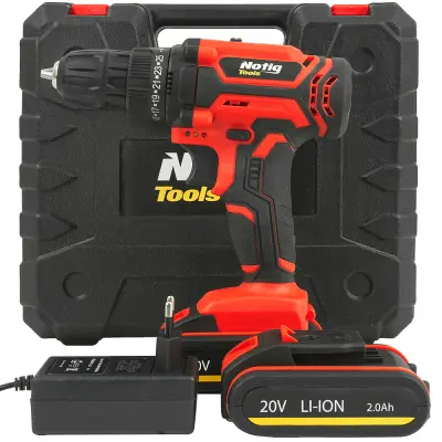 20V LED akumulatorski odvijač 2x 2ah Li-ion + kućište