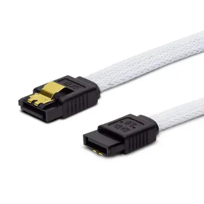 SATA III kabel 30 cm pleteni bijeli