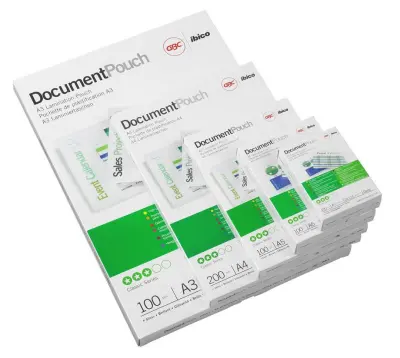 GBC A4 folije za laminiranje, 216x303 mm, 80 µm, 100 kom