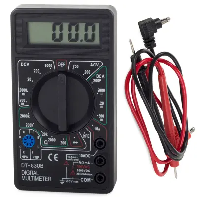 LCD digitalni elektronski strujni multimetar