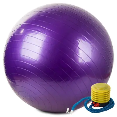 Gimnastička lopta 65cm + potiskivač