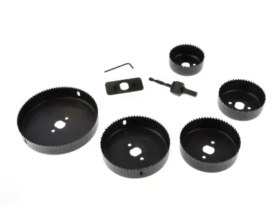 Set krunske pile za gips ploče i drvo 64-127mm