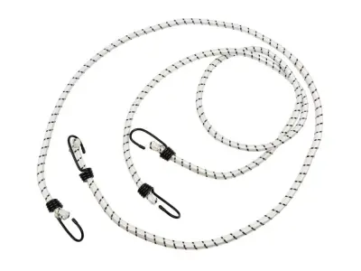 12mm set 2x elastična užad pauka s kukom 1500mm