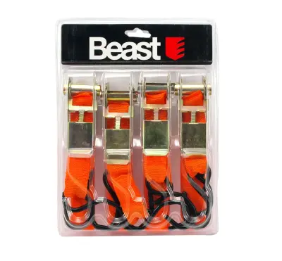 Set 4x trake za vezivanje za auto 3m - remen