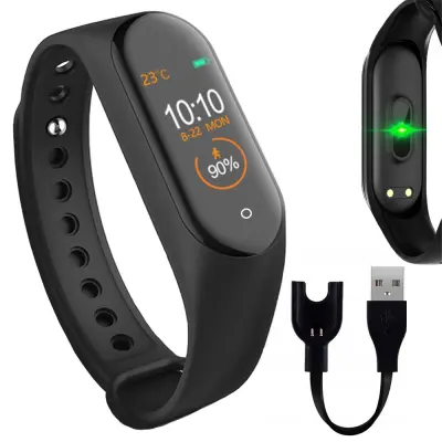 Bluetooth pametni sat - sportska narukvica sa sportskim remenčićem
