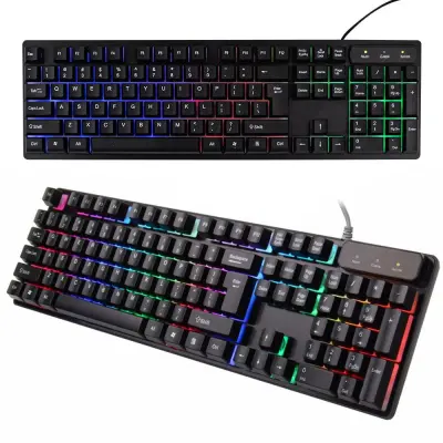 RGB LED USB računalna tipkovnica