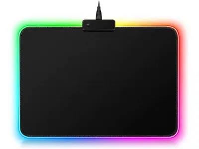 Osvijetljena LED RGB računalna podloga za miš i tipkovnicu 35x25cm