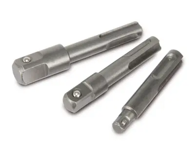 SDS + adapter s vijkom 1/4 3/8 1/2 - stalak