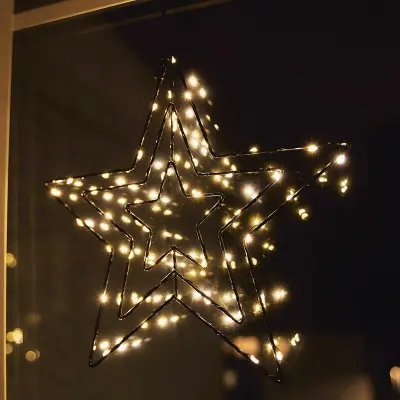LED božićna zvijezda za dekoraciju prozora RASPRODAJA