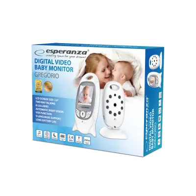 Baby Monitor baby sitter s noćnom video kamerom i 2.0" LCD zaslonom do 260m