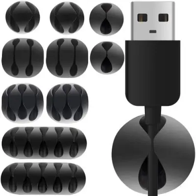 10x organizator kabela - držači
