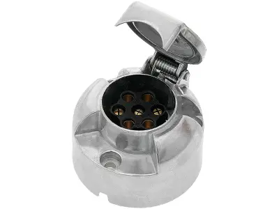 Utičnica za prikolicu aluminijska 7PIN 12-24V