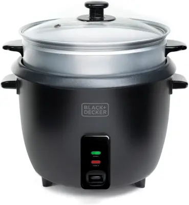 BLACK+DECKER BXRC1800E kuhalo za rižu 700 W, 1,8 L